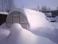 Неотапливаемая теплица зимой. Несколько советов