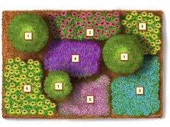 Семь практичных схем для палисадников